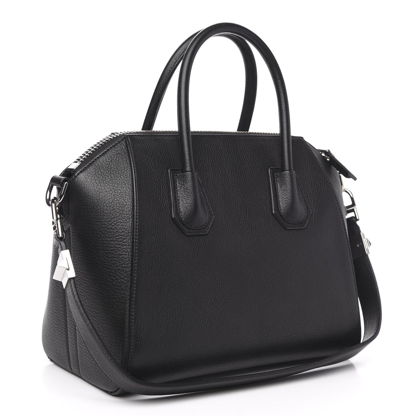 Sugar Goatskin Small Antigona Black