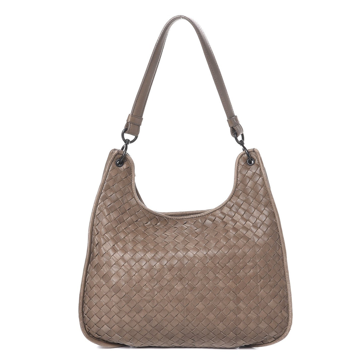 Nappa Intrecciato Oleander Shoulder Bag