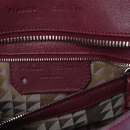 Proenza Schouler Buffalo PS13 Small Satchel Pinot Noir 8 of 9