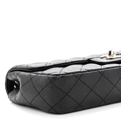 Chanel Caviar Quilted East West Flap Black 9 of 10