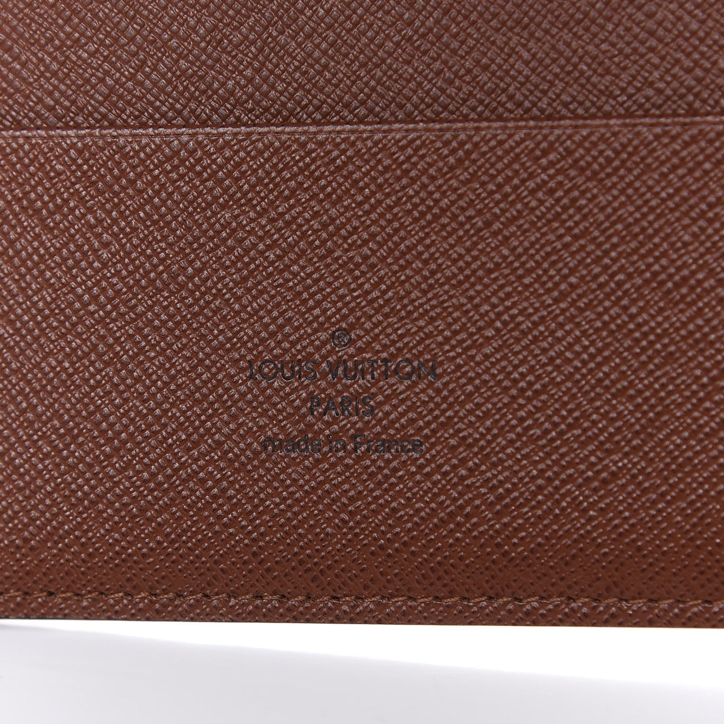 Monogram Large Ring Agenda Cover