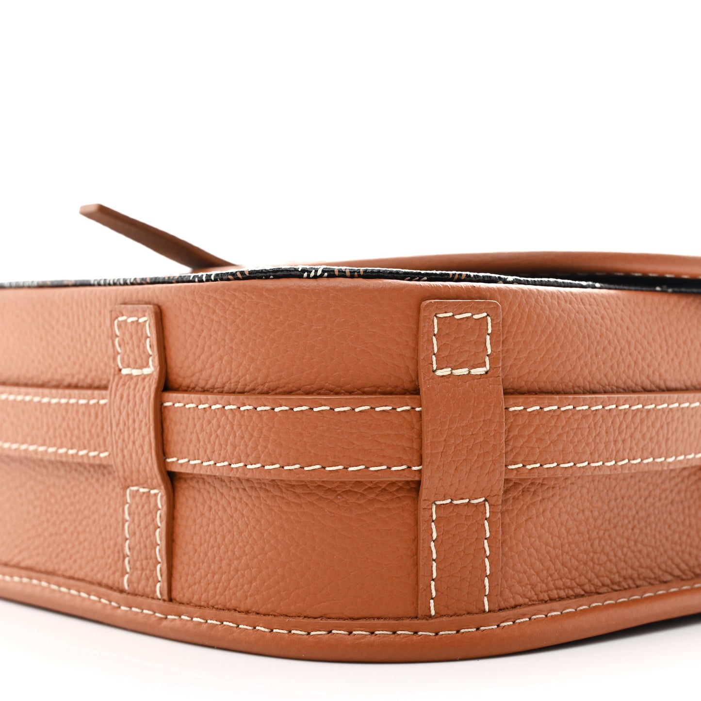 Goyardine Belvedere II PM Messenger Bag Black Gold
