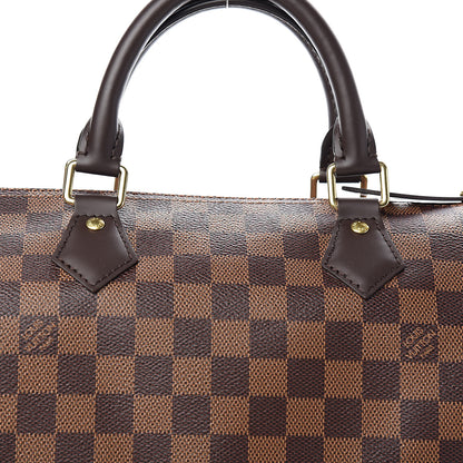 Louis Vuitton Damier Ebene Speedy 30 10 of 11