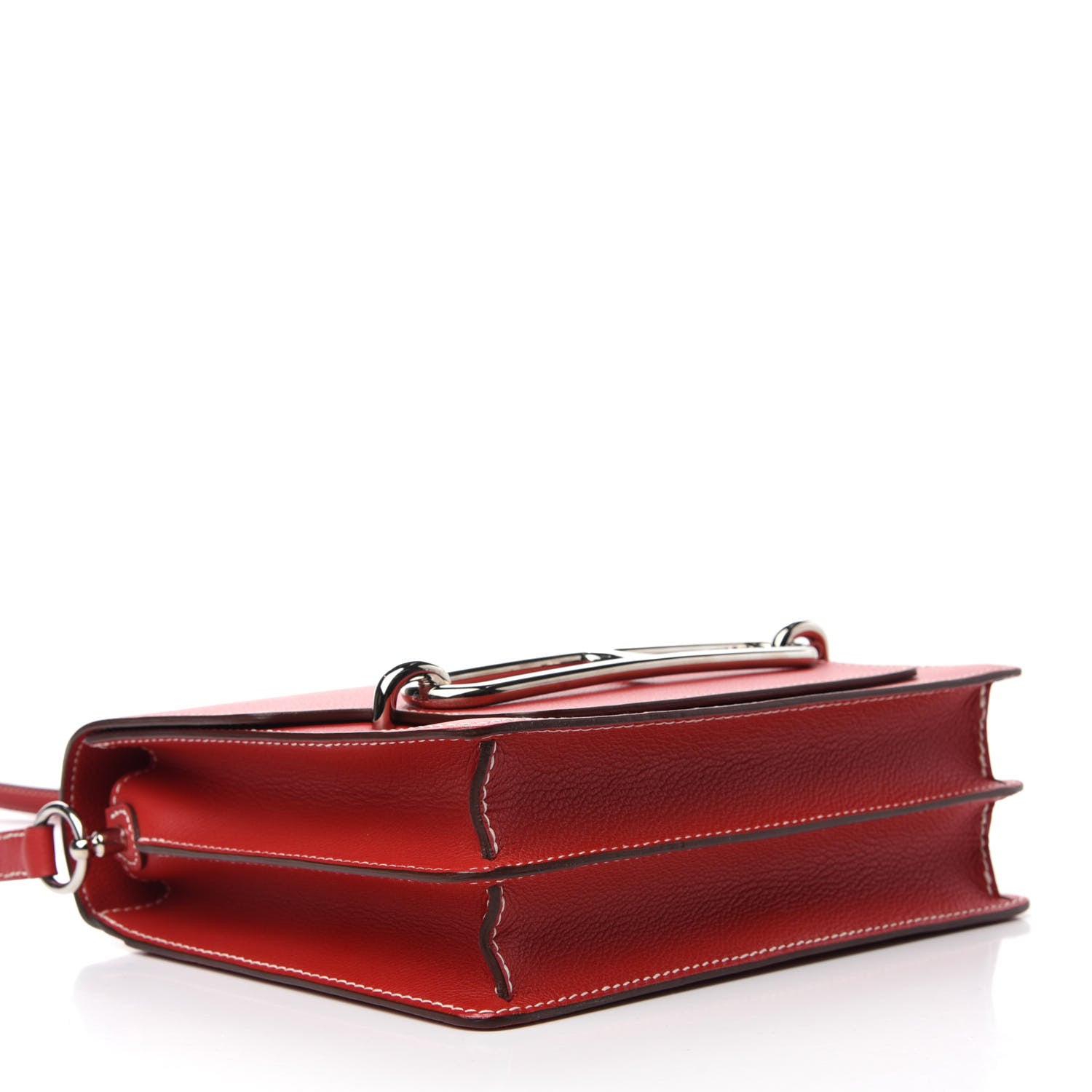 Hermes Evercolor Sac Roulis 23 Rouge Grenat 4 of 11
