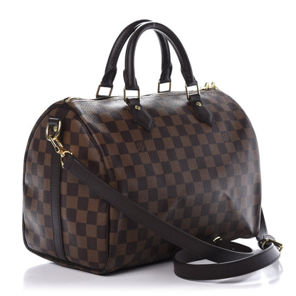 Louis Vuitton Damier Ebene Speedy Bandouliere 30 3 of 11