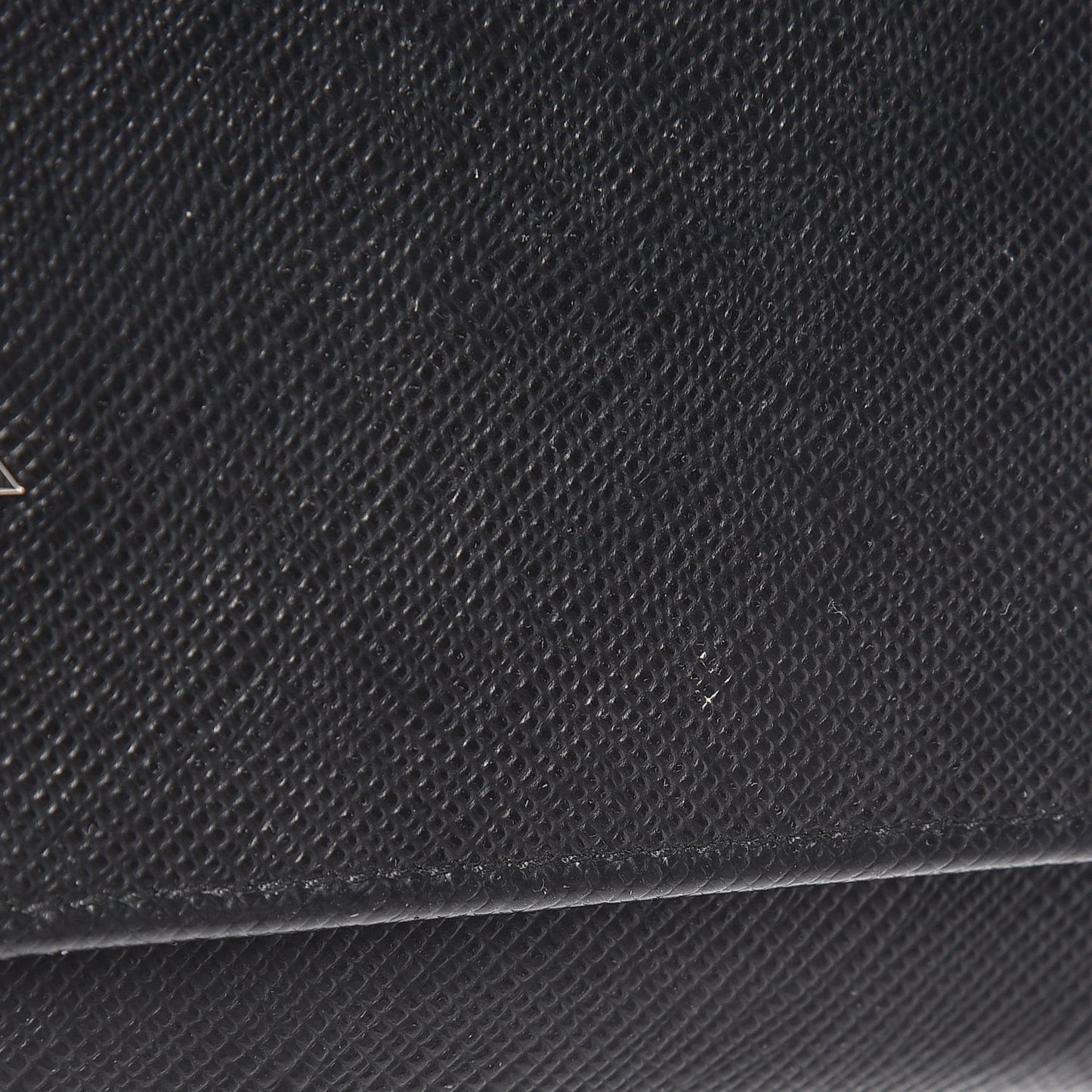 Saffiano Multicolor Continental Flap Wallet Nero Black Soleil