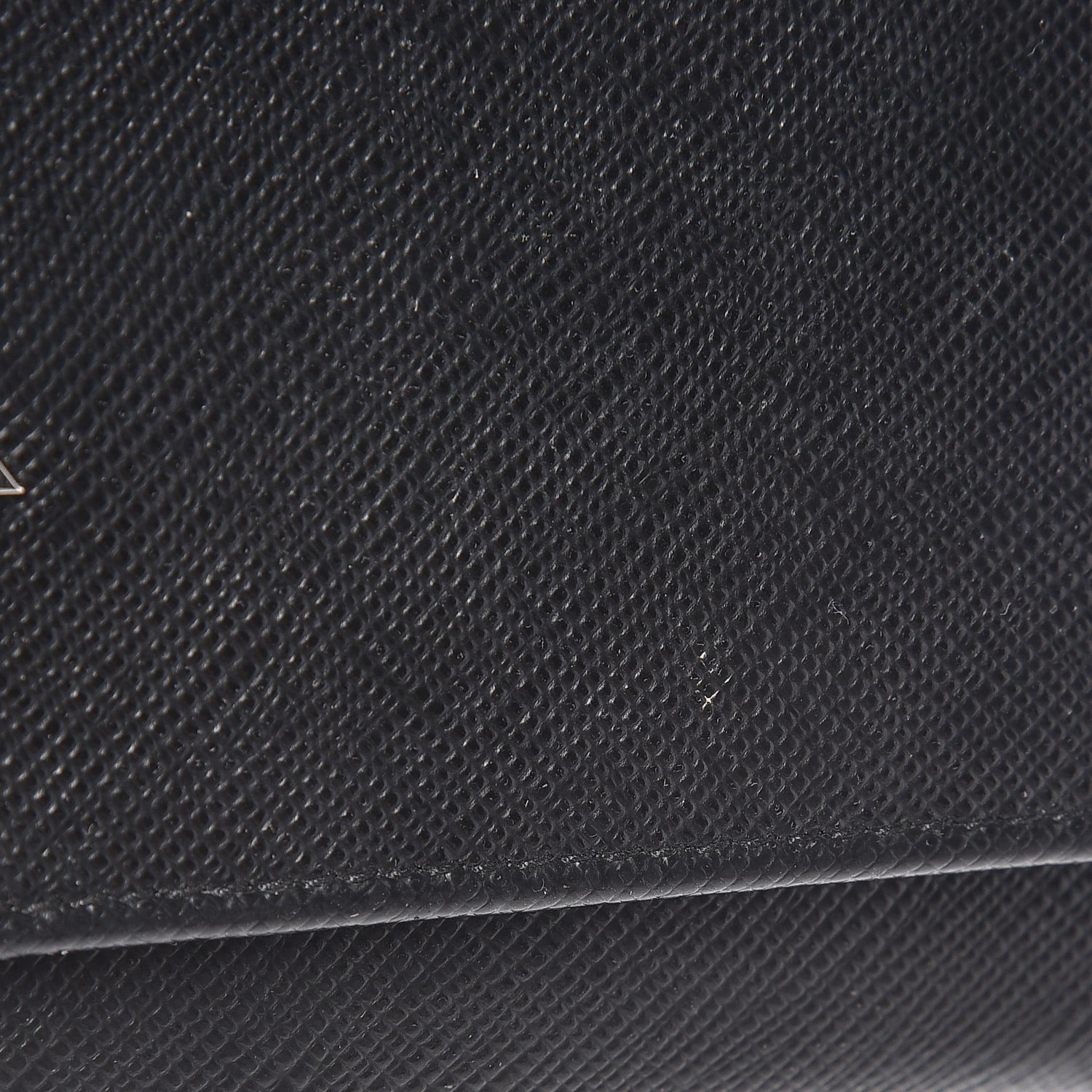 Prada Saffiano Multicolor Continental Flap Wallet Nero Black Soleil 7 of 11