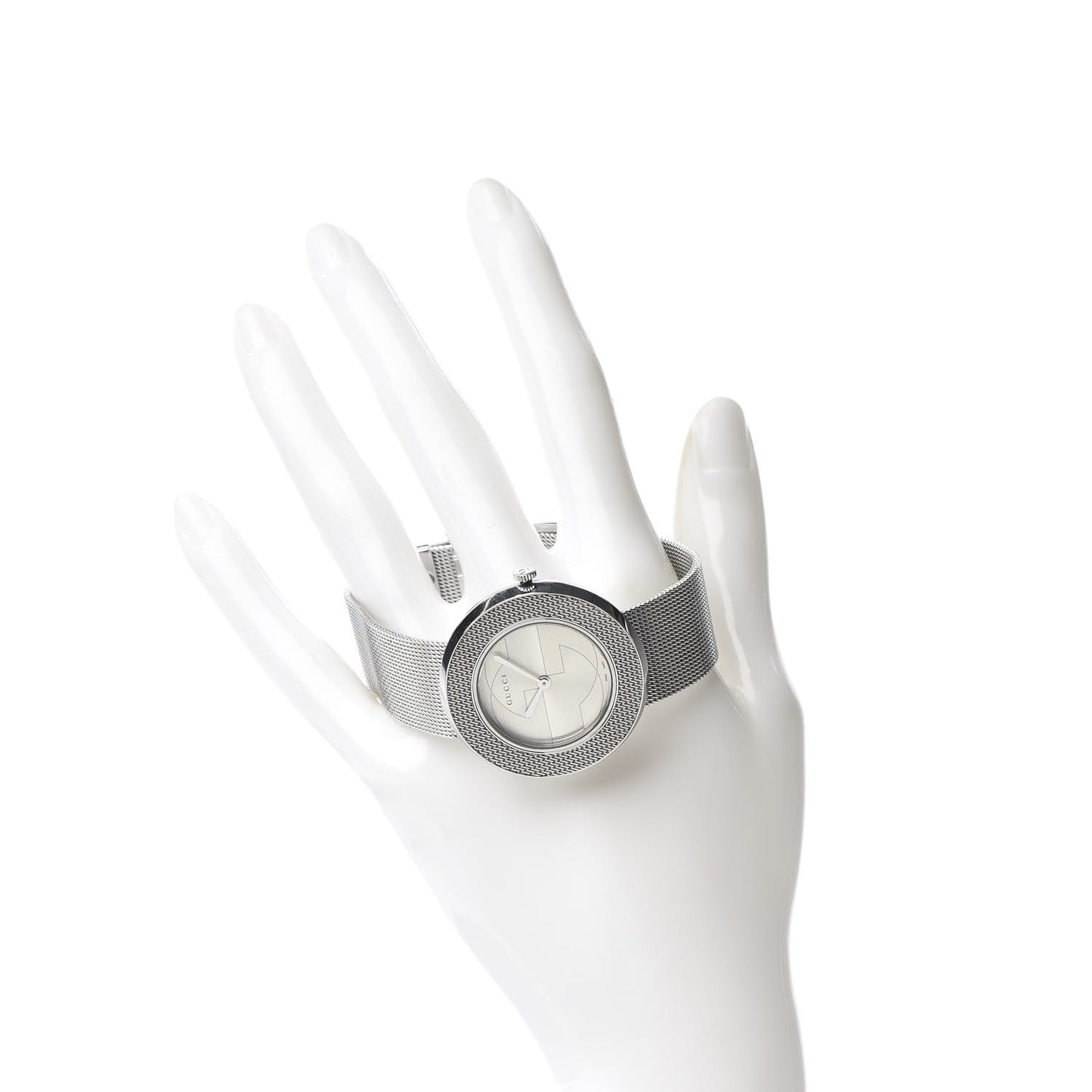 Stainless Steel 36mm U-Play Mesh Quartz Watch