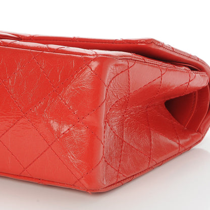 Chanel Glazed Calfskin Quilted 2.55 Reissue 226 Flap Red 10 of 11