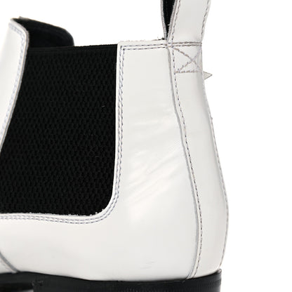 Gucci Cordovan Lux Ankle Boots 38 White 9 of 16