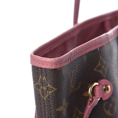 Louis Vuitton Monogram Articles de Voyage Ikat Neverfull MM Rose Velours 13 of 16