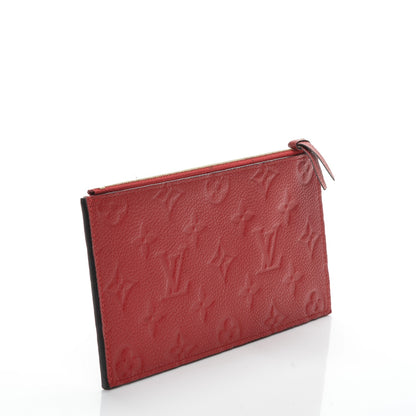 Louis Vuitton Empreinte Felicie Chain Wallet Zippered Insert Cherry 3 of 6