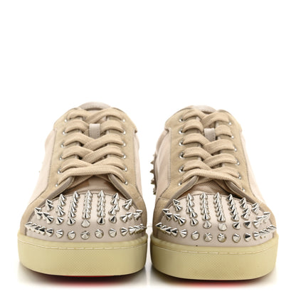 Christian Louboutin Camouflage Jacquard Seavaste 2 Orlato Flat Sneakers 43 Desert Silver 3 of 11
