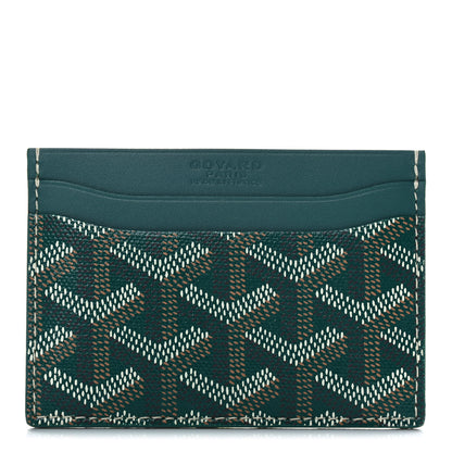 Goyard Goyardine Saint Sulpice Card Holder Green 1 of 7
