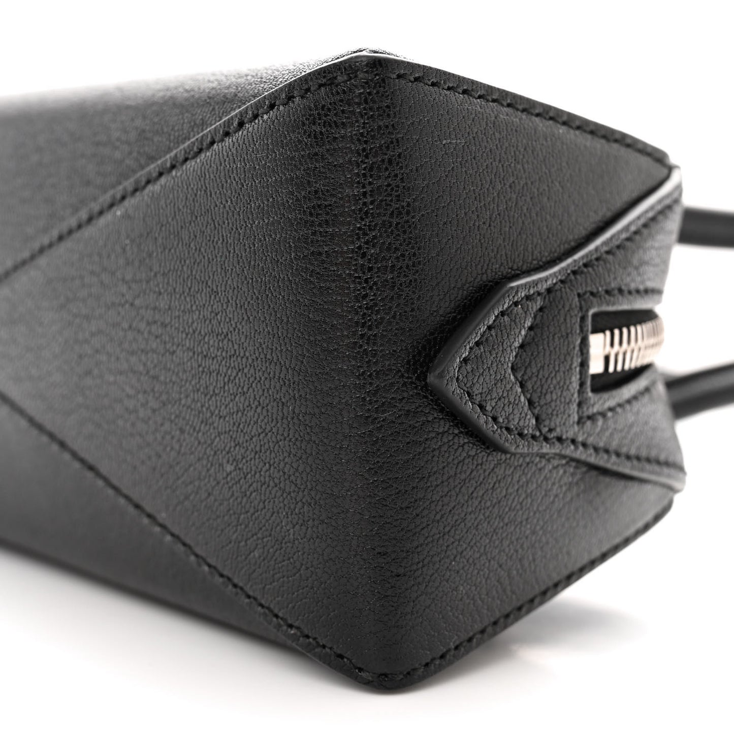 Goatskin Small Le Teckel Bag Black