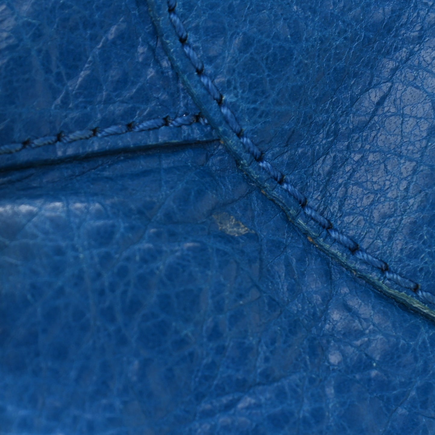 Agneau Giant 12 Silver Hardware City Bleu Lazuli