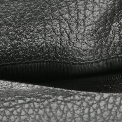 Gucci Pebbled Calfskin GG Marmont Card Case Black 7 of 7