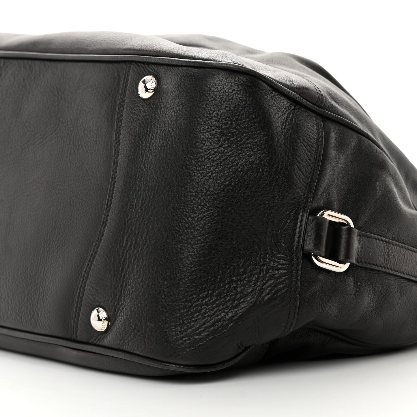Vitello Daino Tote Black