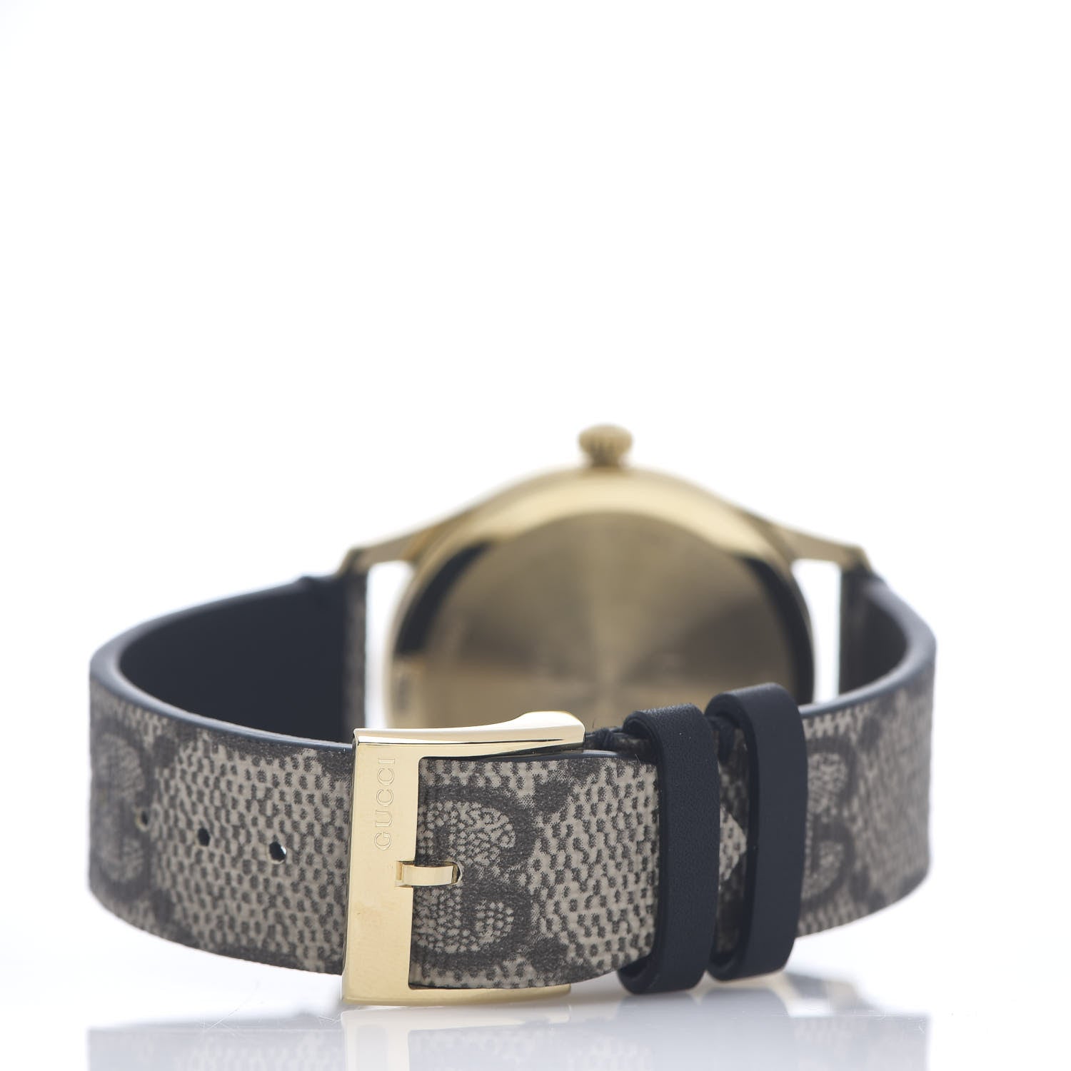 Gucci Stainless Steel Canvas 38mm G-Timeless GG Supreme Bosco Quartz Watch Brown 3 of 5