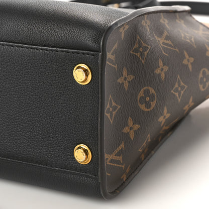 Louis Vuitton Calfskin Monogram On My Side Black 8 of 8