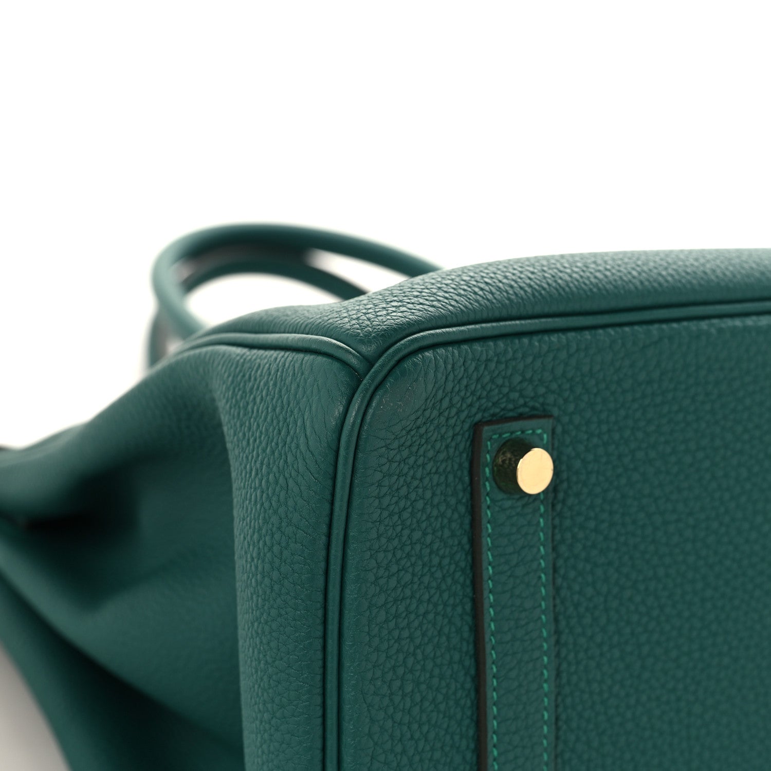 Hermes Togo Birkin 35 Malachite 9 of 12