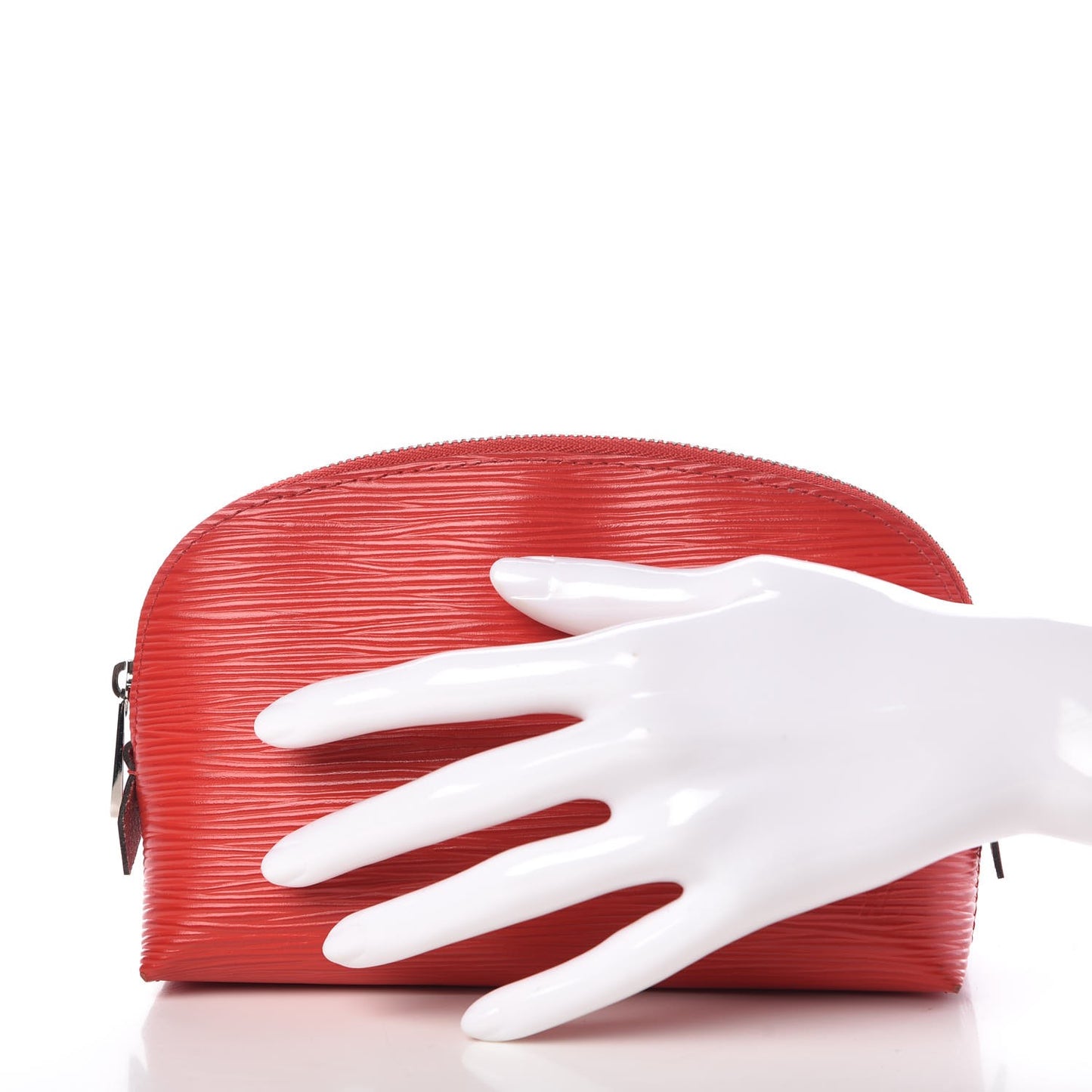 Epi Cosmetic Pouch Coquelicot
