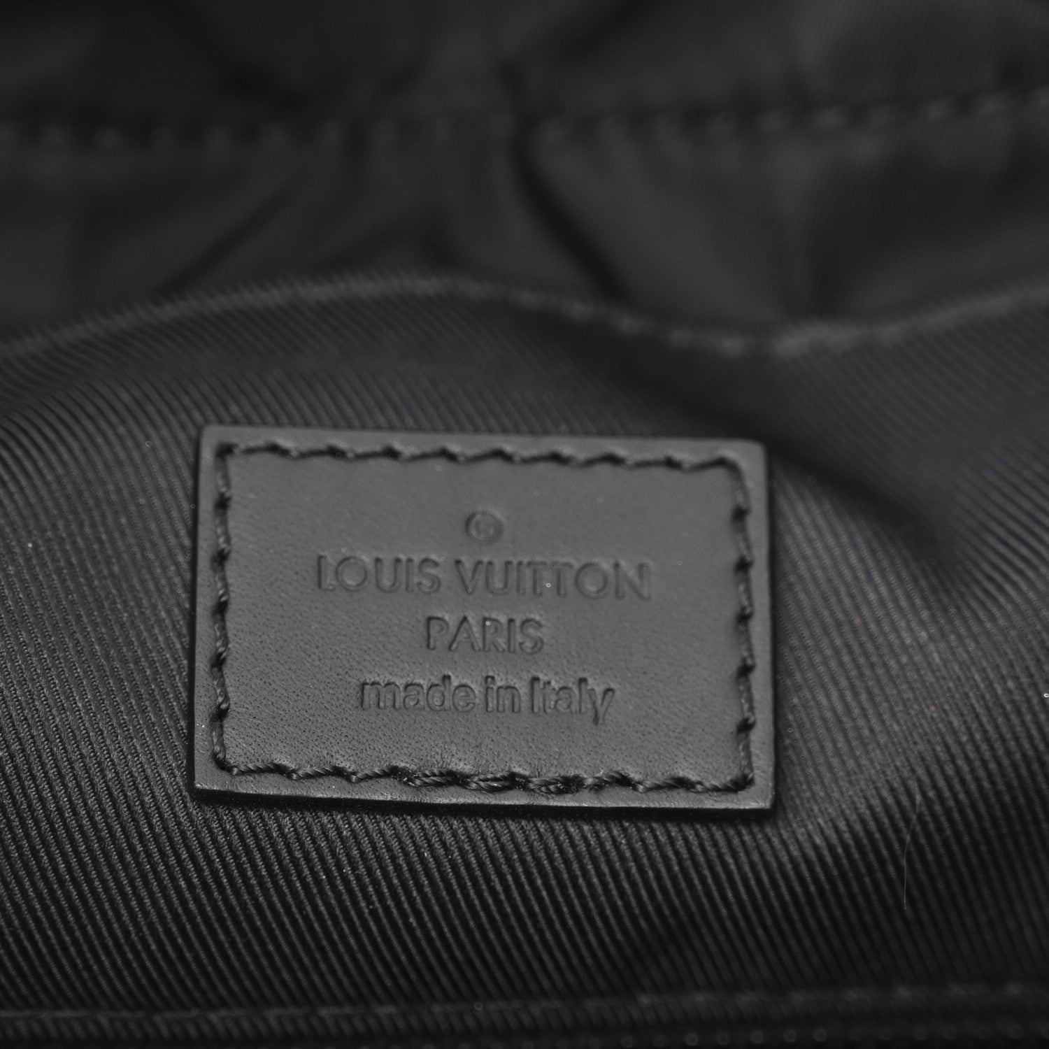 Louis Vuitton Calfskin Monogram Shadow Discovery Backpack Black 7 of 10