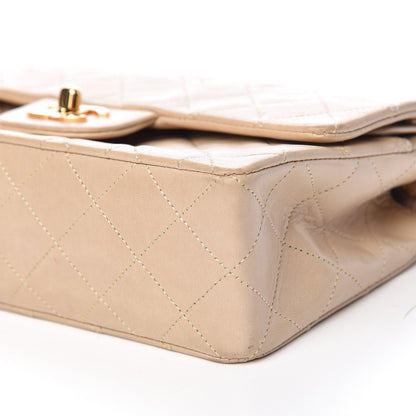Chanel Lambskin Quilted Small Double Flap Beige 10 of 19