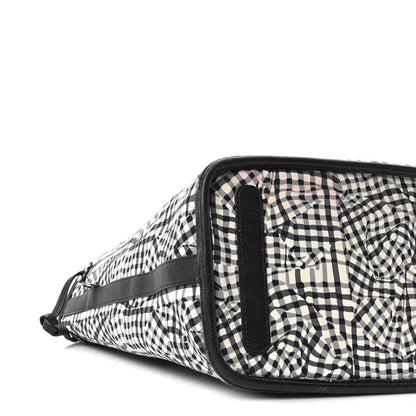 MCM Visetos Medium Liz Reversible Shopper Tote Black 12 of 14