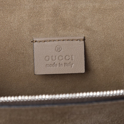 Gucci GG Supreme Monogram Embroidered Medium Dionysus Shoulder Bag Taupe 6 of 13