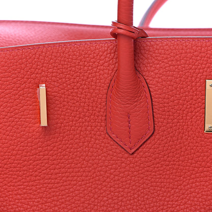 Hermes Togo Birkin 40 Geranium 22 of 38