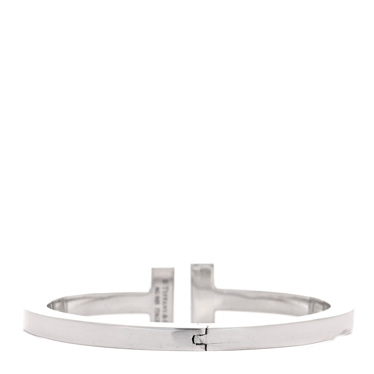 Tiffany Sterling Silver T Square Bracelet 3 of 5