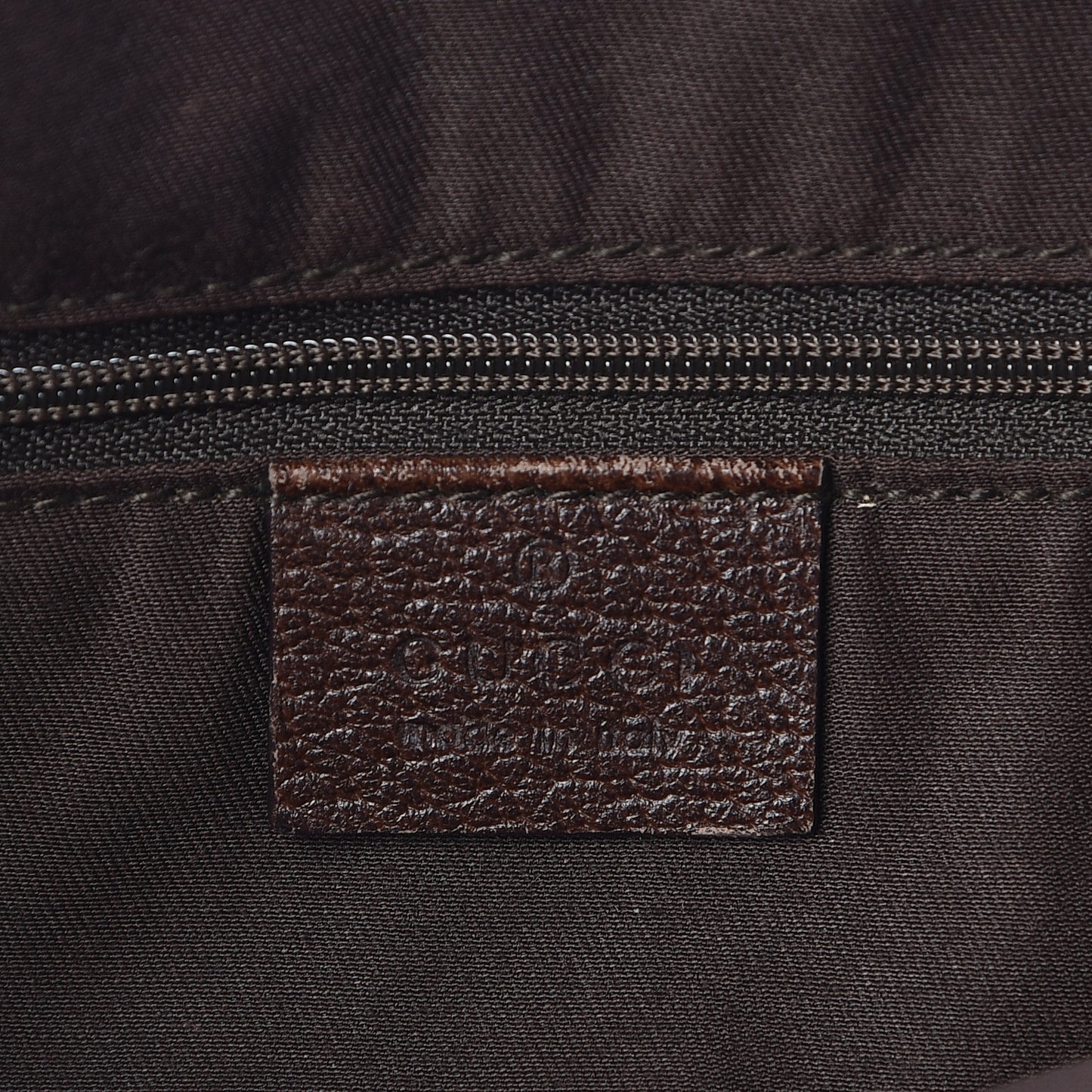 Monogram Abbey Small Tote Dark Brown