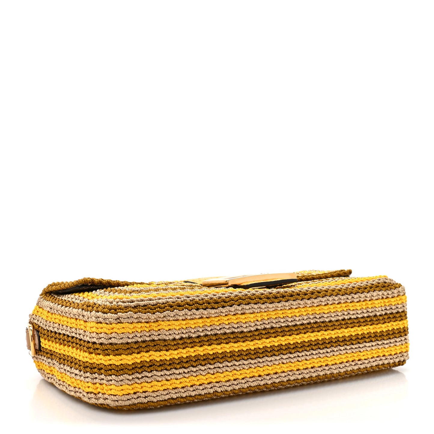 Canvas Ricamo Vitello Grace Snakeskin Embroidered Baguette Colubro Sand Pomelo