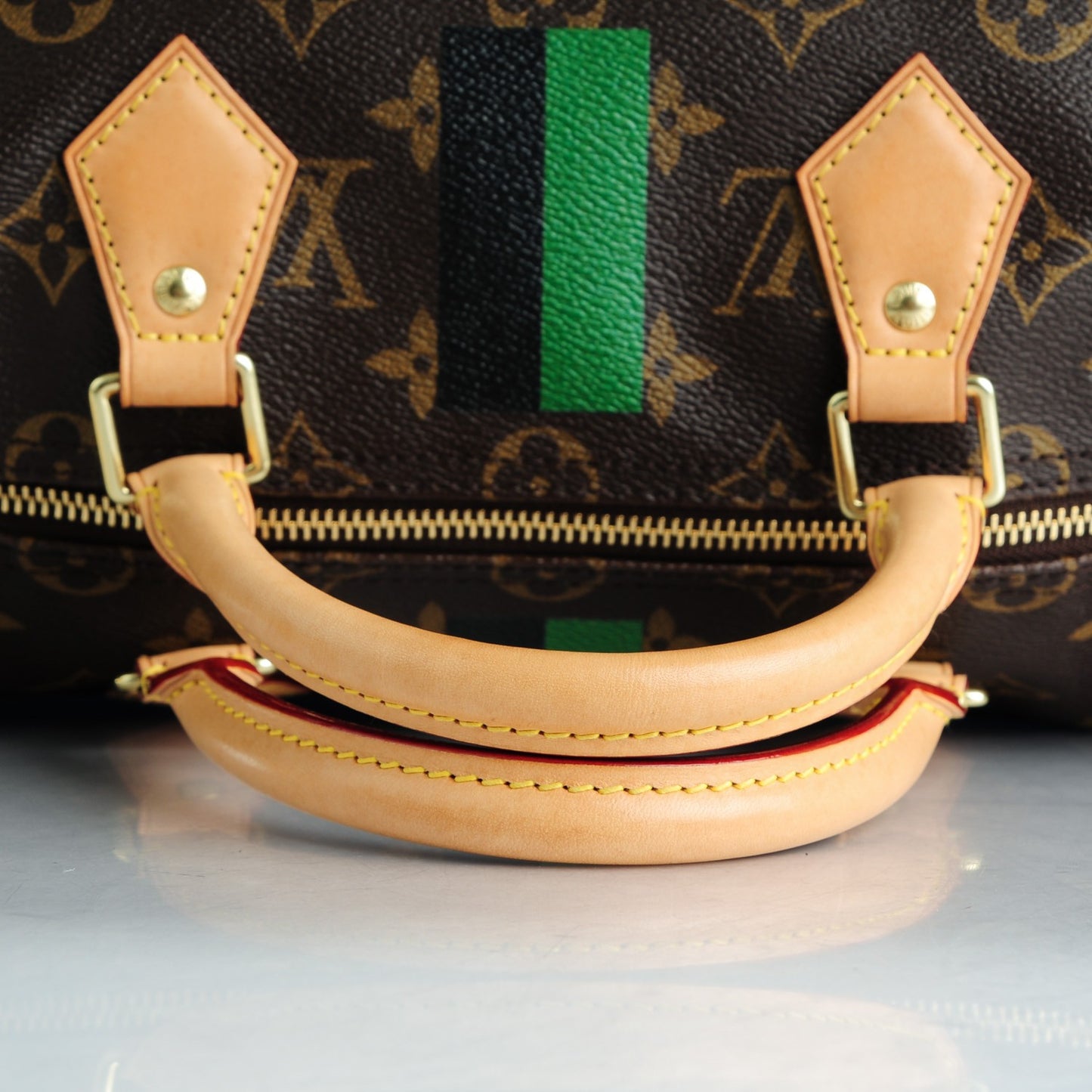 Monogram My LV Heritage Speedy 35 Vert Noir