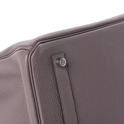 Hermes Togo Birkin 35 Etain 6 of 32