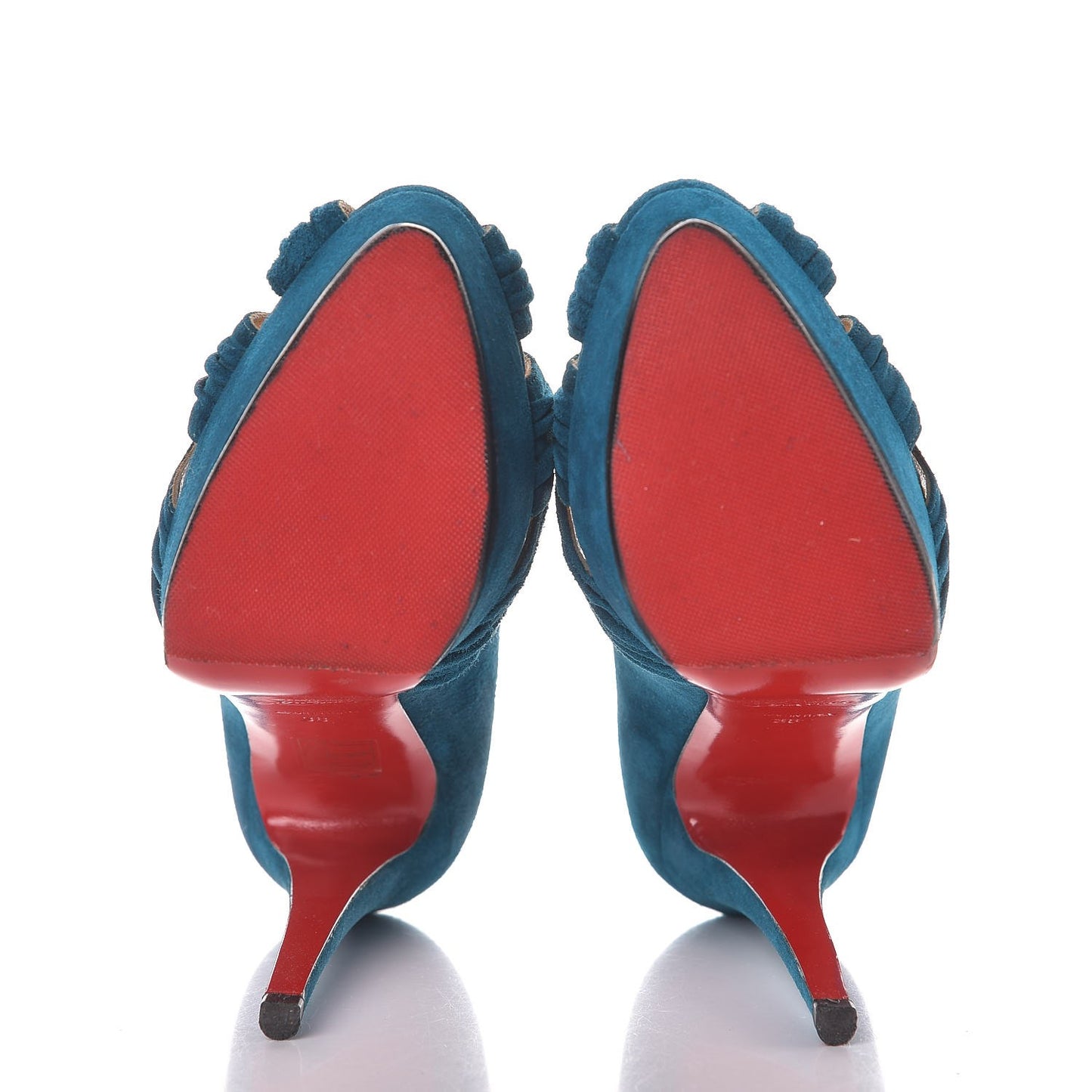 Suede Aborina 150 Pumps 38 Peacock