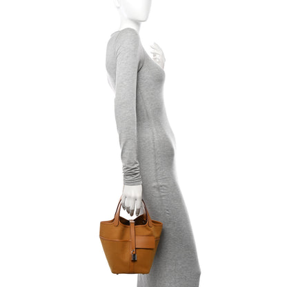 Hermes Toile Goeland Swift Cargo Picotin Lock 18 Sesame 2 of 12