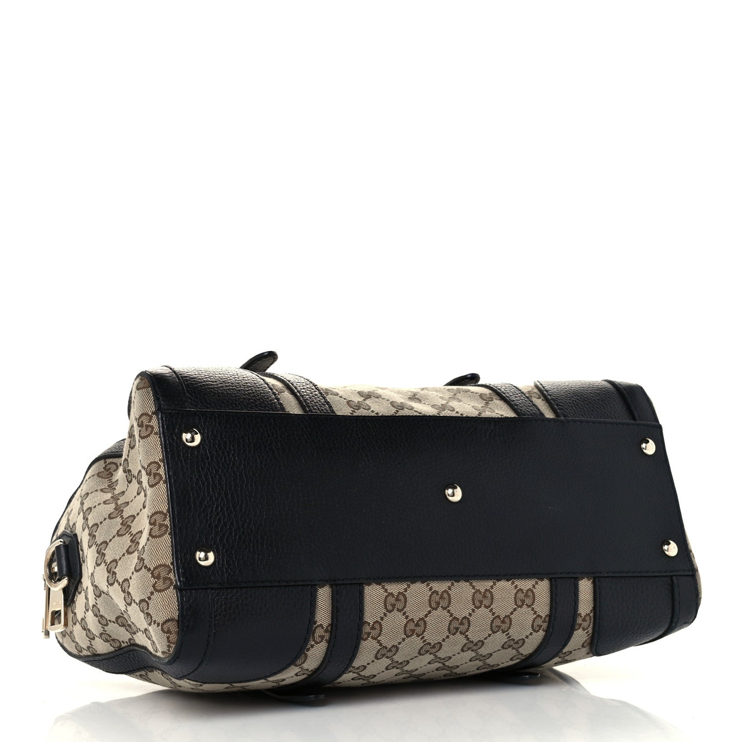 Monogram Cellarius Calfskin Large Boston Beige Ebony Black
