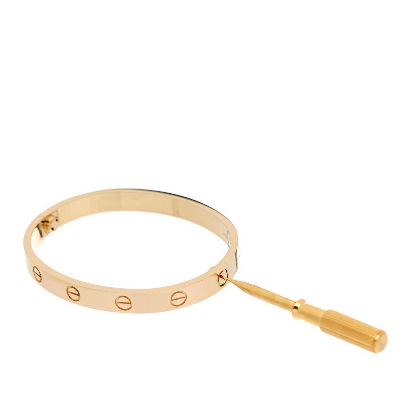 18K Yellow Gold LOVE Bracelet 16