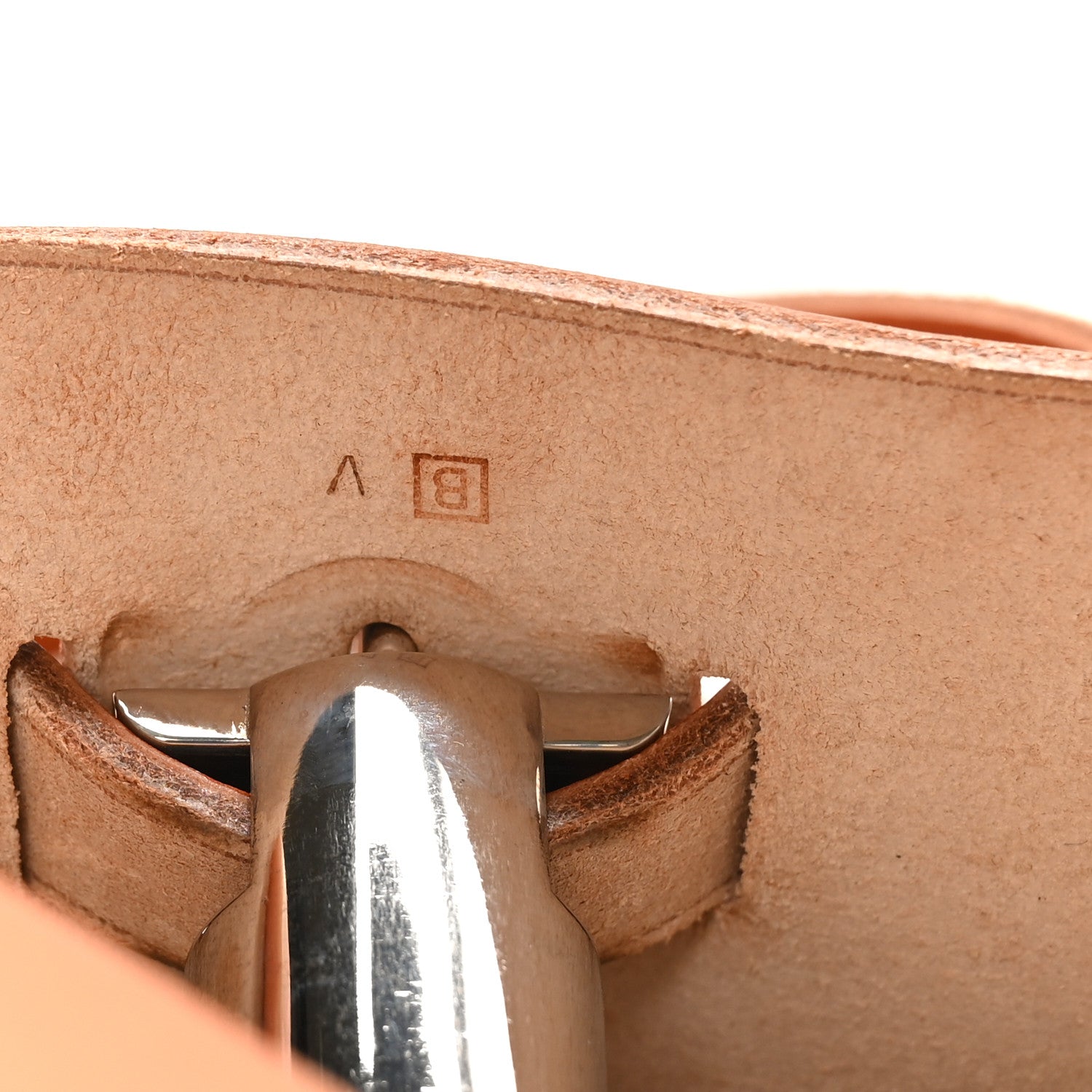 Hermes Toile Vache Calfskin Herbag 30 PM Backpack Natural 7 of 10