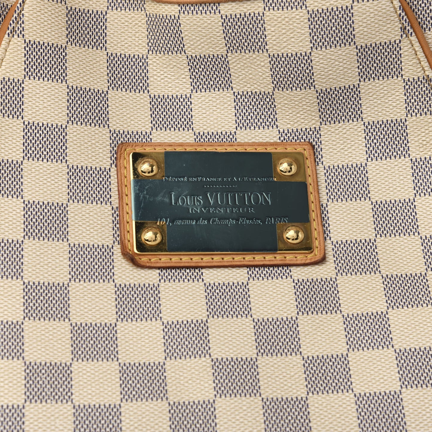 Damier Azur Galliera GM
