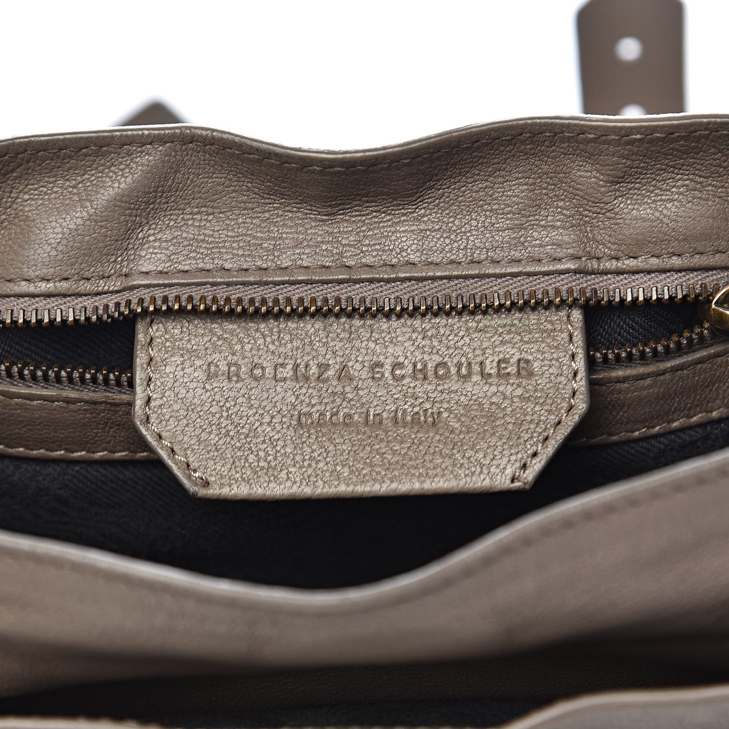 Lambskin PS1 Mini Pouch Messenger Smoke