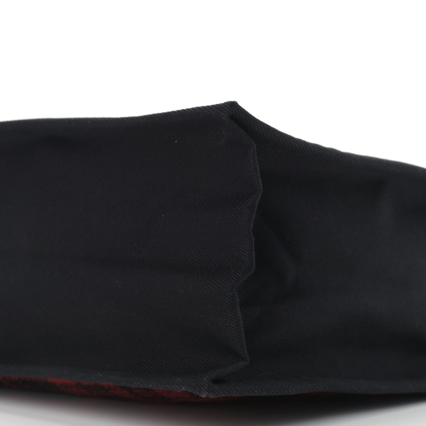 Wool Tartan Rive Gauche Noe Tote Red Black