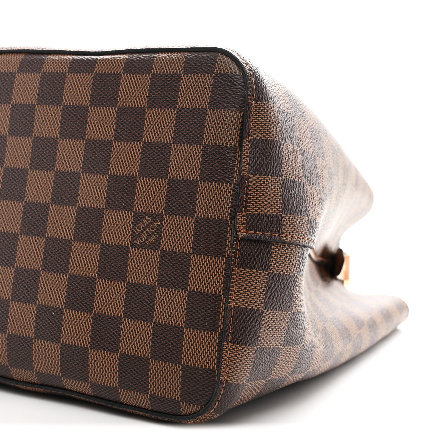 Louis Vuitton Damier Ebene Neonoe MM Safran 10 of 11