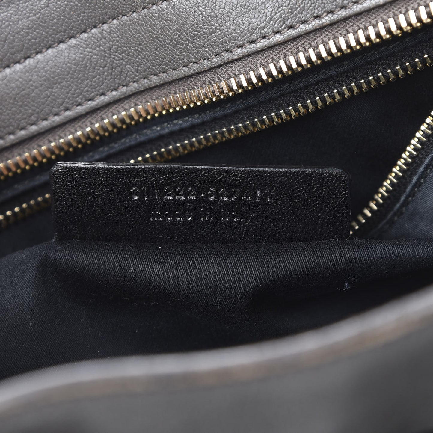 Sheepskin Small Cabas ChYc Grey