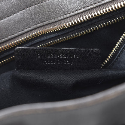 Saint Laurent Sheepskin Small Cabas ChYc Grey 6 of 17