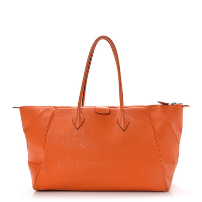 Hermes Taurillon Clemence Paris Bombay 37 Orange 1 of 13