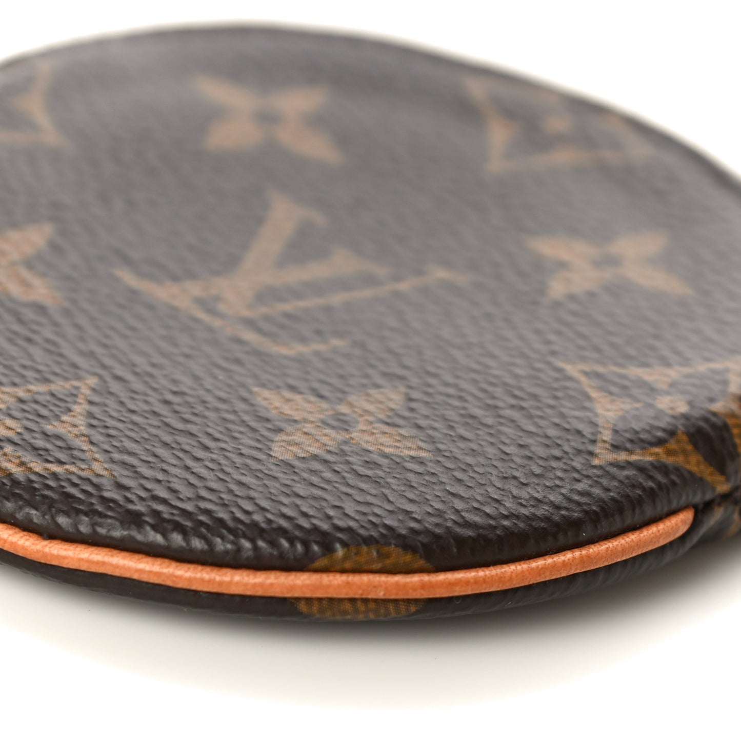 Monogram Round Coin Purse