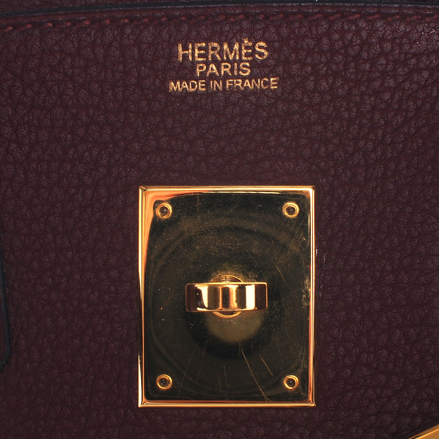 Togo Birkin 30 Rouge H